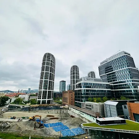 아파트 Apartments05 In New Building With Free Parking Panorama - Amazing View Close To Old Town