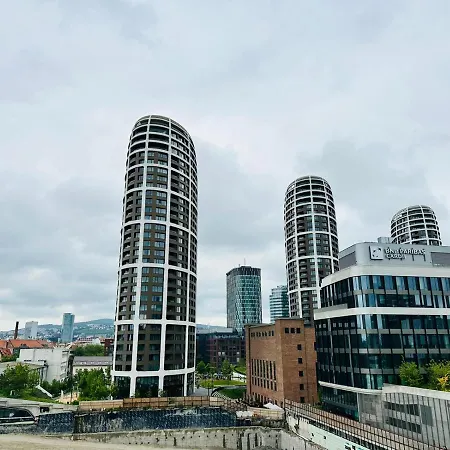 Apartments05 In New Building With Free Parking Panorama - Amazing View Close To Old Town 아파트 브라티슬라바